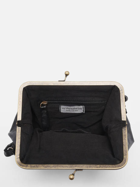 Cross Body Tas Heritage Leder Biba Bruin heritage BT22 ander zicht 3